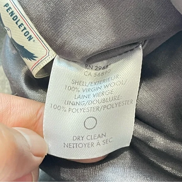 Pendleton the Portland collection 100% Virgin Wool Geometric Midi Pencil Skirt - Picture 10 of 14